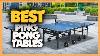 10 Best Ping Pong Tables 2022