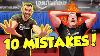 10 Mistakes Table Tennis Players Repeatedly Make