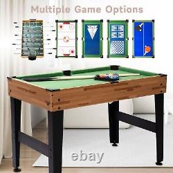 13-in-1 Combo Game Table Set Football, Billiards, Ping Pong, Shuffleboard, Chess