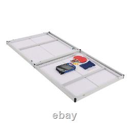 1839176cm Foldable Ping Pong Table Red RT Useful