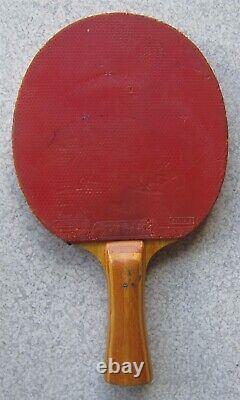 1960's HANS ALSER STIGA 5-PLY TABLE TENNIS RACKET ALLROUND WOOD'OLD LABEL