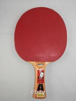 1970 Stiga Champion Bat YASAKA COBRA Paddle Racquet Hans Alser Ping Pong RARE