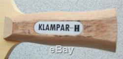 1970's BUTTERFLY KLAMPAR'H' HINOKI METAL INSERT TABLE TENNIS RACKET withBOX