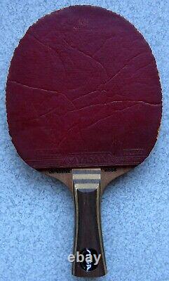 1978 Hans Alser Flared Stiga 5-ply Table Tennis Racket Defensive Wood'd33