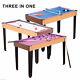 3 In 1 Mini Games Table Tennis Billiard Pool Air Hockey Set With Accessory