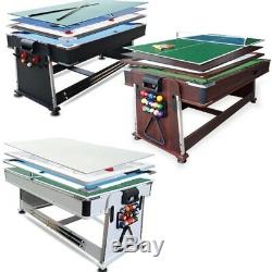 4 in 1 pool table, Air Hockey, Table Tennis and dining table