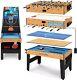 48 6-in-1 Game Table, Full-size In/outdoor Arcade Sports Table Table Tennis