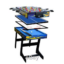 48 Multi-function 4 in 1 Table Tennis Table Soccer Foosball Table Free Shipping