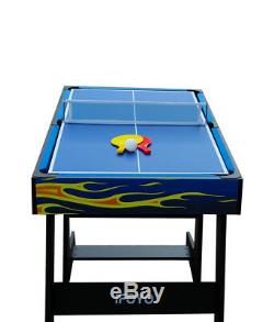 48 Multi-function 4 in 1 Table Tennis Table Soccer Foosball Table Free Shipping