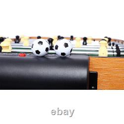 5-in-1 Combo Game Table Set for Home Foosball Ping Pong Basketball Billiards