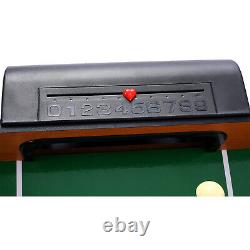 5-in-1 Multi-Game Table Billiards Push Hockey Foosball Ping Pong & Basketball