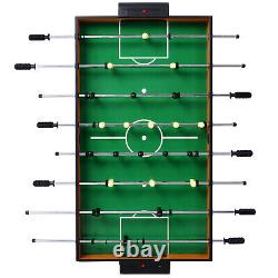 5-in-1 Multi-Game Table Billiards Push Hockey Foosball Ping Pong & Basketball