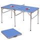 60 Portable Table Tennis Ping Pong Folding Table Withaccessories Indoor Game