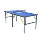 6ft Table Tennis Ping Pong Table Set With Net Paddle Ball Indoor Outdoor Foldable