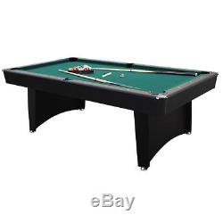 7 Ft Pool Table Game Room Billiards WithTable Tennis Top All Accessories Included