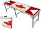 8-foot Beer Pong Table Oh Canada Graphic