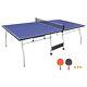 8ft Mid-size Table Tennis Table Foldable & Portable Ping Pong Indoor & Outdoor