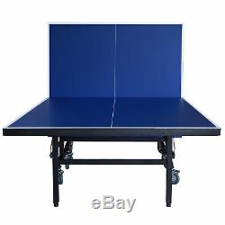 9' Table Tennis w Folding Sides for Individual Practice Back Stop