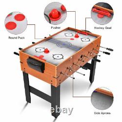 All New 3-in-1 Combo Game Table Billiards Foosball Soccer Pool Slide Air Hockey