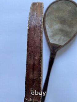 Antique Ping Pong Vellum Wooden Handle Victorian Paddles Vintage