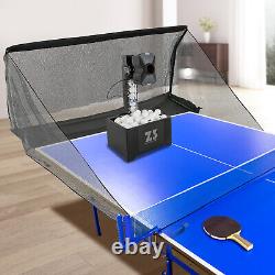 Automatic Training Table Tennis Ping Pong Ball Pitching Machine With 100Balls+Net