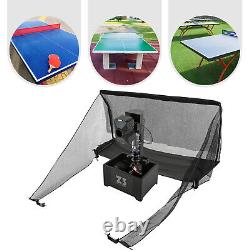 Automatic Training Table Tennis Ping Pong Ball Pitching Machine With 100Balls+Net