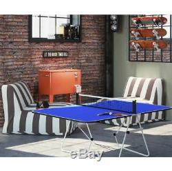 Best Ping Pong Table Tennis Indoor Foldable Patio Dorm Den Mancave Home Gameroom