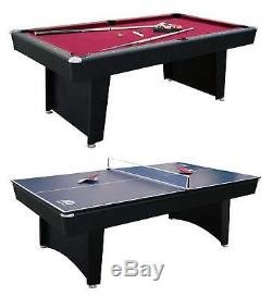 Billards Two In One Pool Table Tennis Change Game Room Enjoy Fun CoverTable