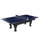 Blue Sports Table Tennis Conversion Top With Retractable Net Pre Assembled New