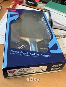 Brand New Table Tennis Bat Butterfly Timo Boll ALC Offence with 2x Tenergy 80 fx