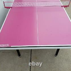 Brunswick Smash 7.0 Pink Ping Pong Table Tennis LOCAL PICK UP ONLY CHICAGO LAND