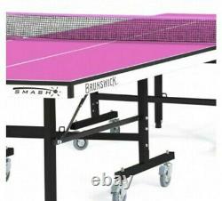 Brunswick Table Tennis Pink Ping Pong Table The Game Room Store, N. J. 07004