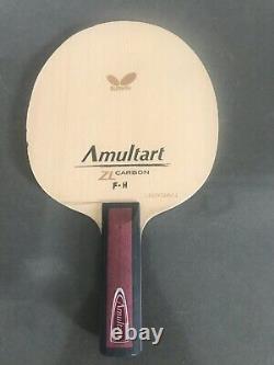 Butterfly Amultart ZL Carbon Blade Shakehand (ST) Table Tennis Paddles Bat