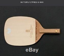 Butterfly Cypress G-MAX Penhold Table Tennis, Ping Pong Racket, Paddle MD Japan