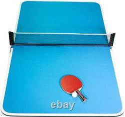 Butterfly Family Mini Ping Pong Table 1 Piece Portable Ping Pong Table for Tai