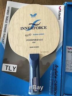 Butterfly Innerforce ALC FL Table Tennis Blade MXP PRO Version Rubbers