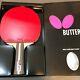 Butterfly Primorac Fl Blade With Sriver Rubbers Table Tennis Bat Paddle Ping Pong
