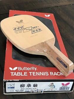 Butterfly Ryu Seung Min RSM Table Tennis Blade New Sealed