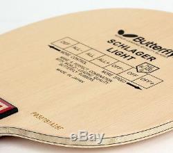Butterfly Schlager Light Carbon ST ShakeHand Blade, Paddle Table Tennis