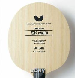 Butterfly TAMCA5000 SK Carbon FL Blade Table Tennis, Ping Pong Racket