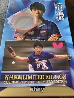 Butterfly Table Tennis Blade Limited Edition Signed New Sealed Last One