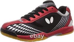 Butterfly Table Tennis Shoes LEZOLINE GIGU Black x Red 93660 913 Ping-pong NEW