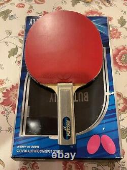 Butterfly Table Tennis Viscaria ALC-FL Blade withTenergy05/Corbor Rubbers Paddle