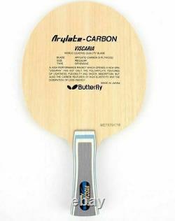 Butterfly Viscaria FL Blade Table Tennis, Ping Pong Racket, Paddle Made in Japan