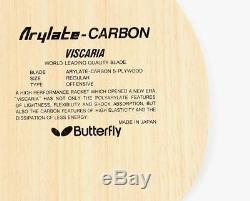 Butterfly Viscaria FL Blade Table Tennis, Ping Pong Racket, Paddle Made in Japan