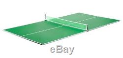 CONVERT YOUR 7', 8' POOL TABLE to FULL SIZE FOLDING TABLE TENNIS PING PONG GAME