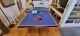 Championship Used Butterfly Centerfold Table Tennis Table In Mint Condition
