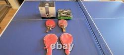 Championship Used Butterfly Centerfold Table Tennis Table In Mint Condition
