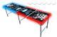 Com 8-foot Partypong Pong Table Party Edition With Cup Holes & Led Lights