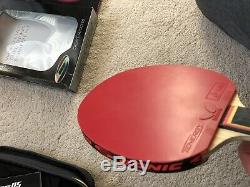 Donic Ovtcharov True Carbon Table Tennis Blade Butterfly Tenergy 05 Rubbers